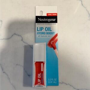 Neutrogena Lip Oil Hydro Boost in Coral Crush
